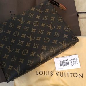 Authentic LV Toiletry Pouch